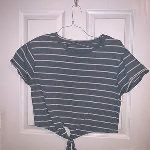 Stripe crop top
